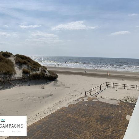 Appartement Renove Avec Garage Prive, Balcon Et Vue Mer - Fr-1-482-87 Fort-Mahon-Plage Kültér fotó