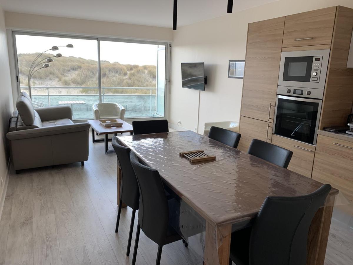 Appartement Renove Avec Garage Prive, Balcon Et Vue Mer - Fr-1-482-87 Fort-Mahon-Plage Kültér fotó