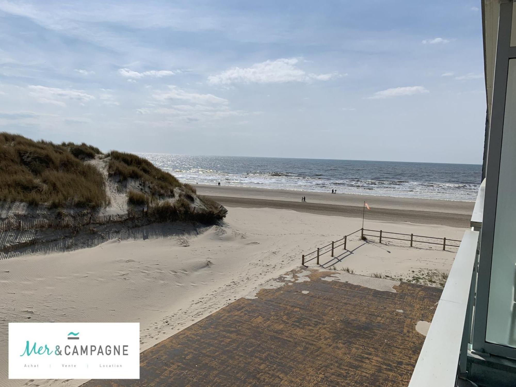 Appartement Renove Avec Garage Prive, Balcon Et Vue Mer - Fr-1-482-87 Fort-Mahon-Plage Kültér fotó