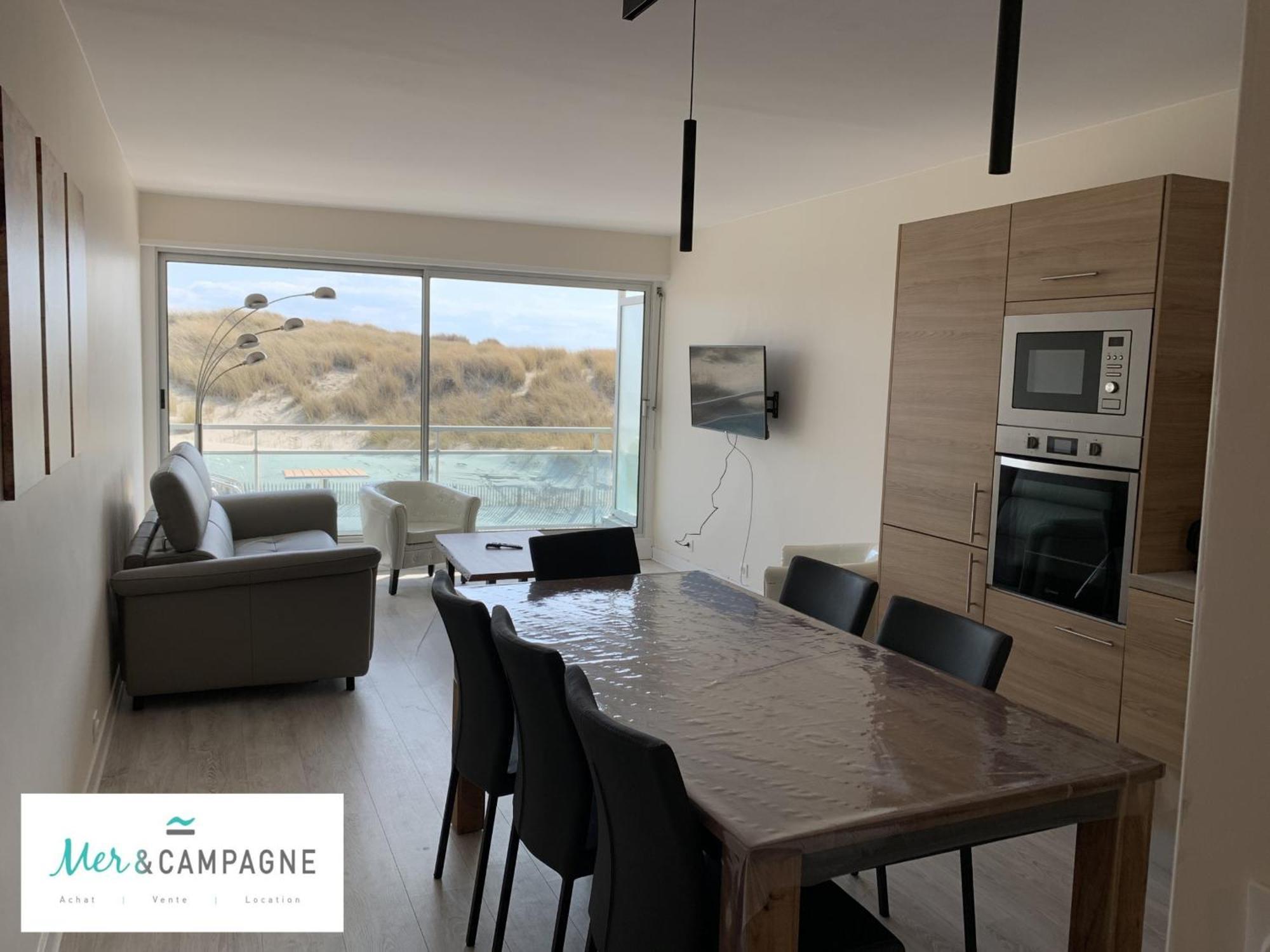 Appartement Renove Avec Garage Prive, Balcon Et Vue Mer - Fr-1-482-87 Fort-Mahon-Plage Kültér fotó