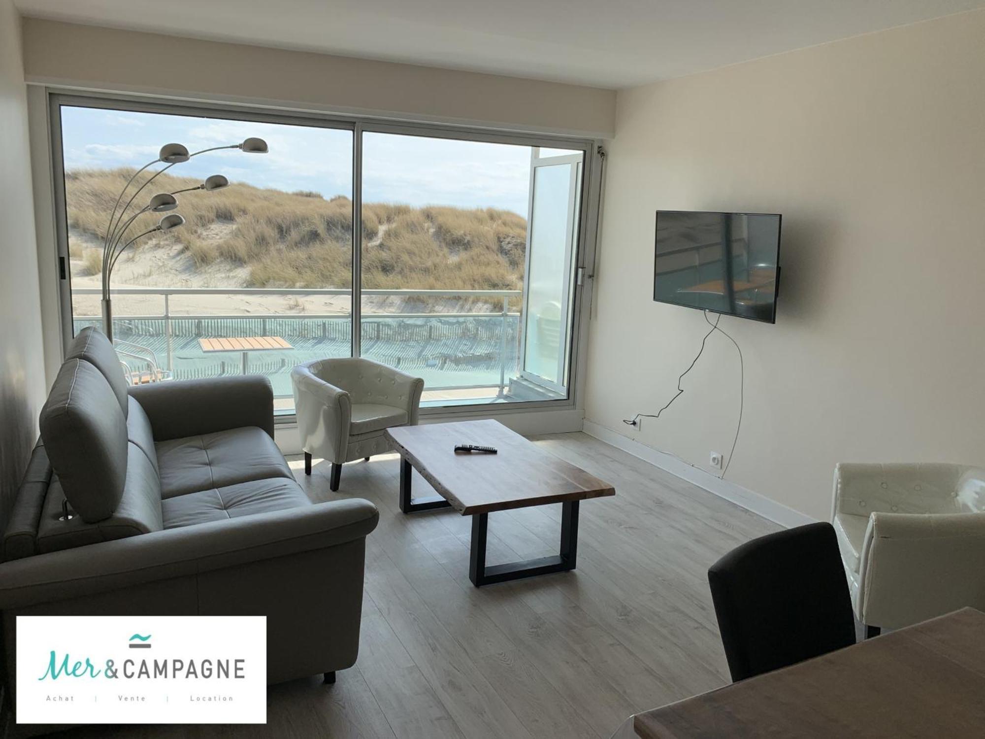 Appartement Renove Avec Garage Prive, Balcon Et Vue Mer - Fr-1-482-87 Fort-Mahon-Plage Kültér fotó