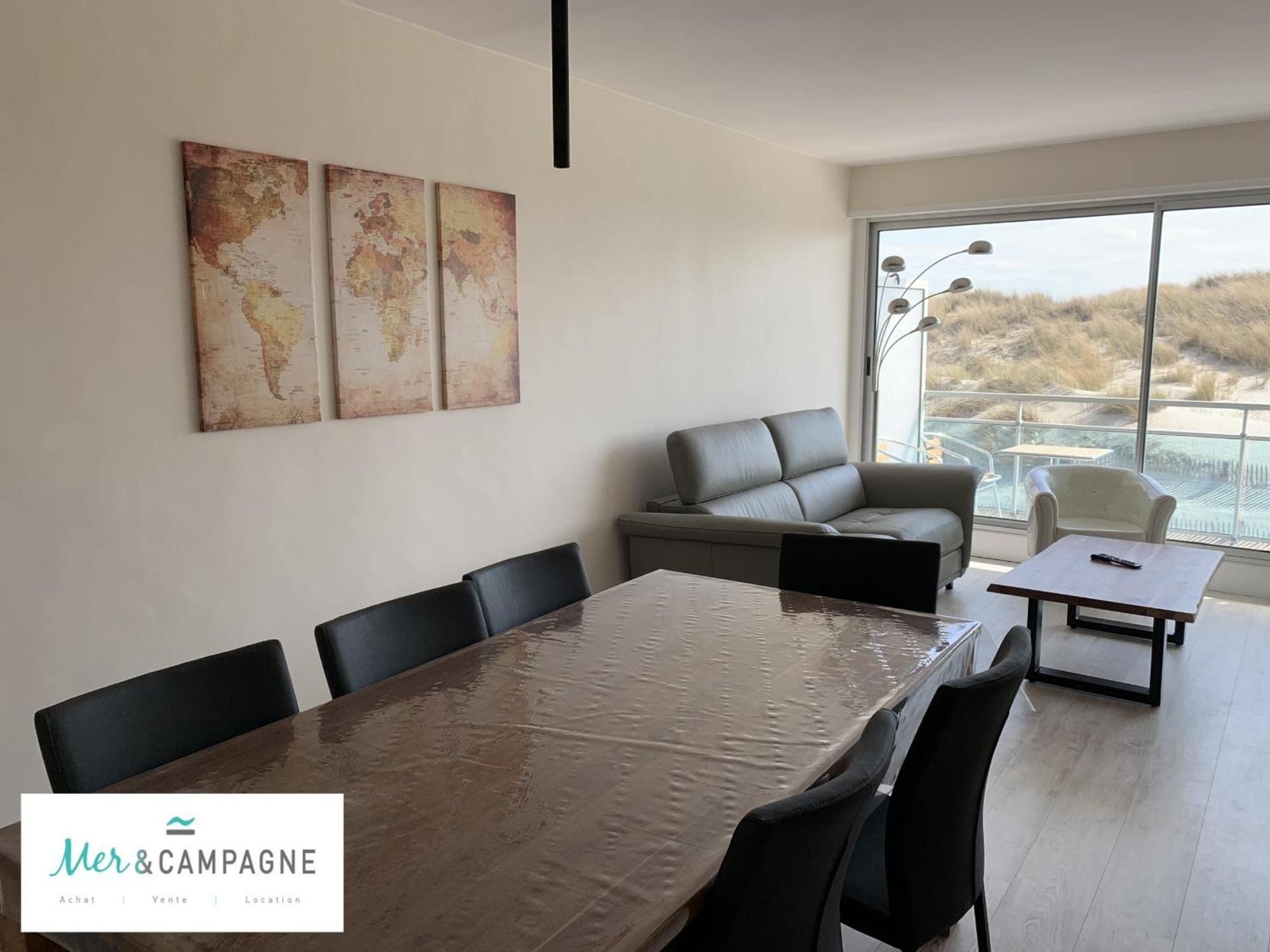 Appartement Renove Avec Garage Prive, Balcon Et Vue Mer - Fr-1-482-87 Fort-Mahon-Plage Kültér fotó