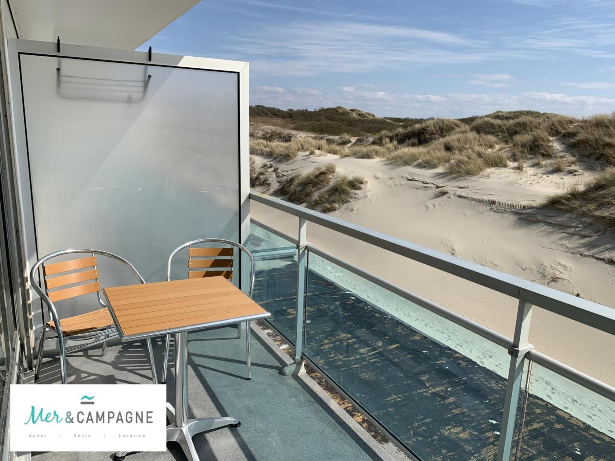 Appartement Renove Avec Garage Prive, Balcon Et Vue Mer - Fr-1-482-87 Fort-Mahon-Plage Kültér fotó