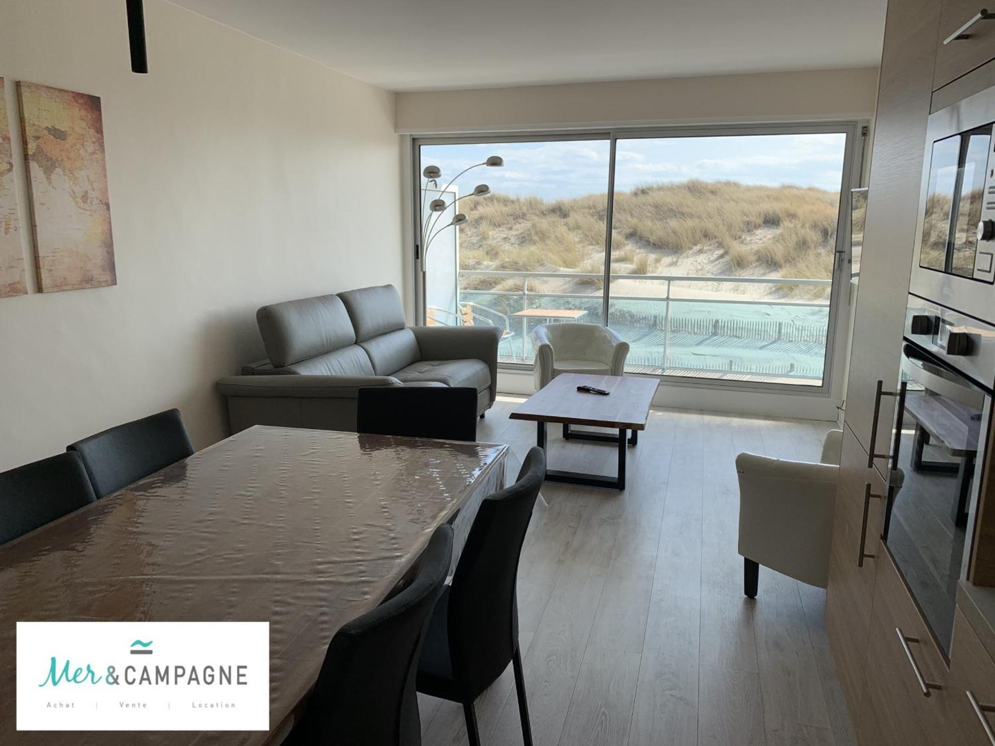 Appartement Renove Avec Garage Prive, Balcon Et Vue Mer - Fr-1-482-87 Fort-Mahon-Plage Kültér fotó